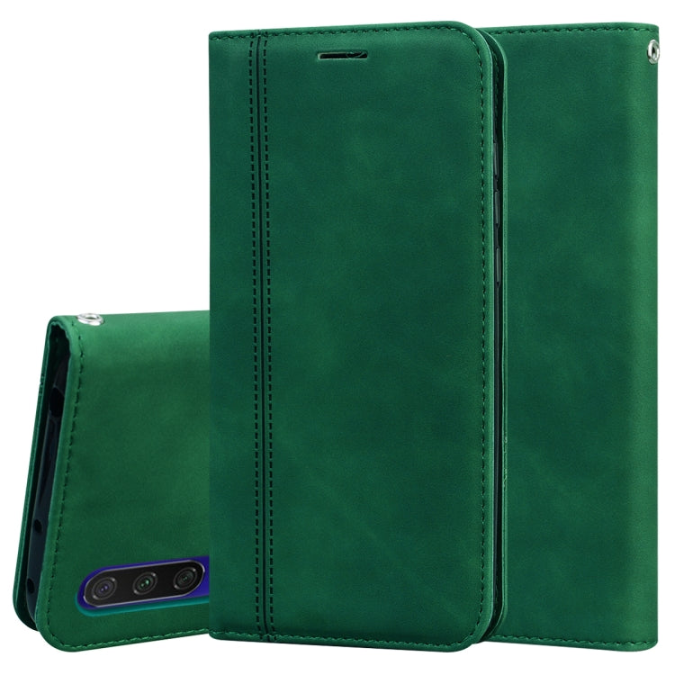Frosted Business Magnetic Horizontal Flip PU Leather Case with Holder & Card Slot & Lanyard, For Xiaomi Mi CC9 / A3 Lite / Mi 9 Lite, For Xiaomi Mi CC9e