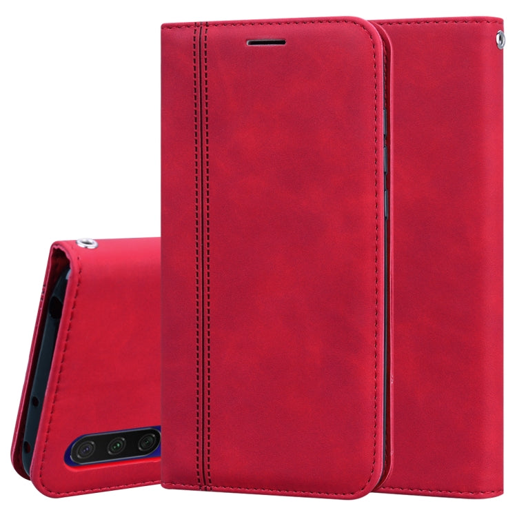 Frosted Business Magnetic Horizontal Flip PU Leather Case with Holder & Card Slot & Lanyard, For Xiaomi Mi CC9 / A3 Lite / Mi 9 Lite, For Xiaomi Mi CC9e