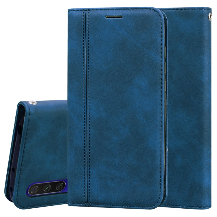 Frosted Business Magnetic Horizontal Flip PU Leather Case with Holder & Card Slot & Lanyard, For Xiaomi Mi CC9 / A3 Lite / Mi 9 Lite, For Xiaomi Mi CC9e