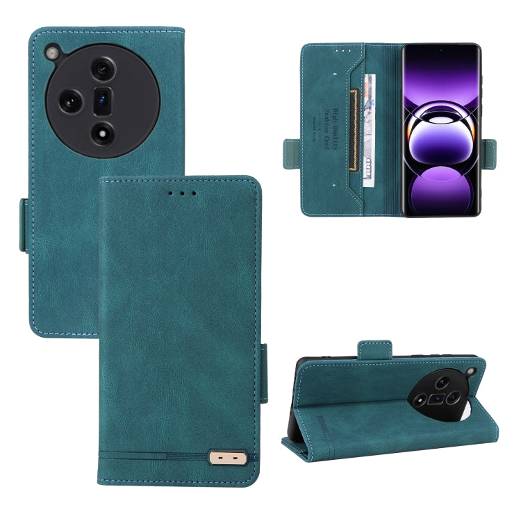 Magnetic Clasp Leather Phone Case, For OPPO Reno12 Global, For OPPO A60, For OPPO A3 Pro 5G Global, For OPPO Find X7