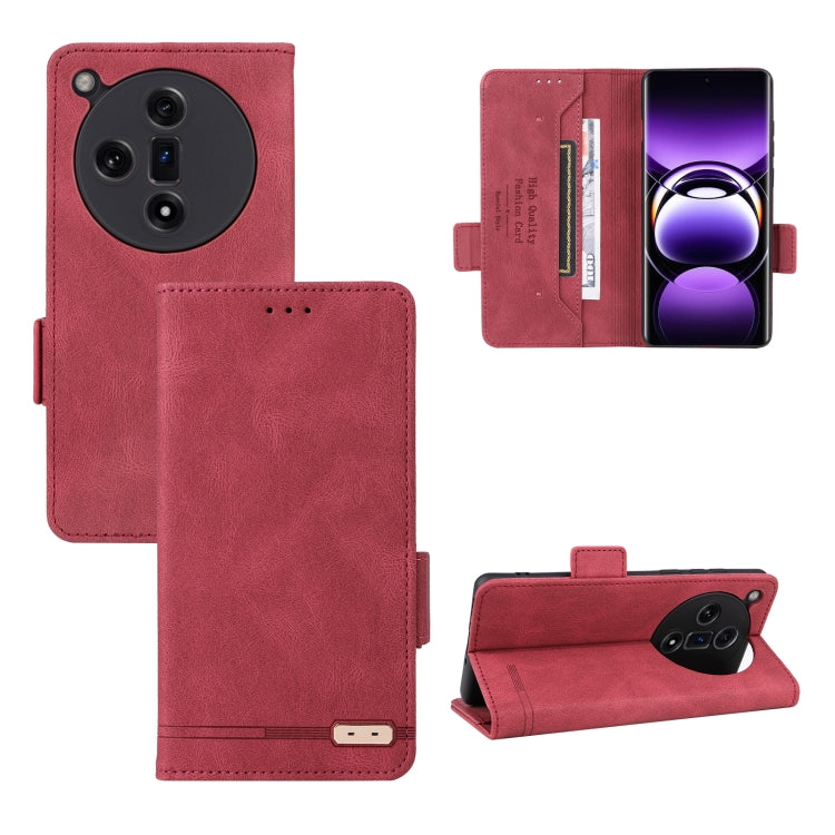 Magnetic Clasp Leather Phone Case, For OPPO Reno12 Global, For OPPO A60, For OPPO A3 Pro 5G Global, For OPPO Find X7