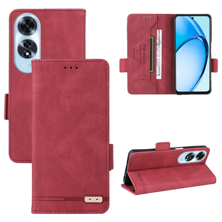 Magnetic Clasp Leather Phone Case, For OPPO Reno12 Global, For OPPO A60, For OPPO A3 Pro 5G Global, For OPPO Find X7
