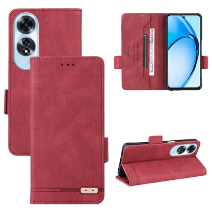 Magnetic Clasp Leather Phone Case, For OPPO Reno12 Global, For OPPO A60, For OPPO A3 Pro 5G Global, For OPPO Find X7