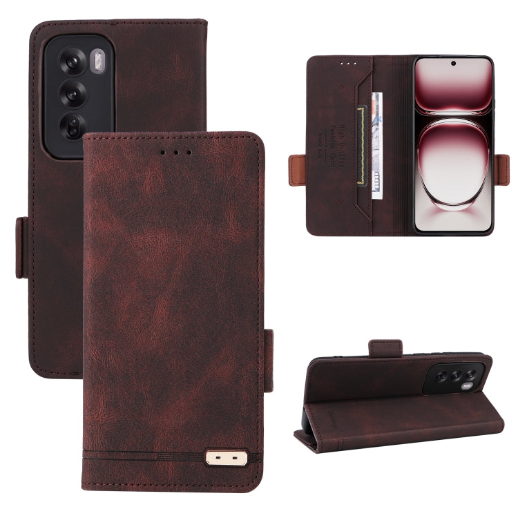 Magnetic Clasp Leather Phone Case, For OPPO Reno12 Global, For OPPO A60, For OPPO A3 Pro 5G Global, For OPPO Find X7