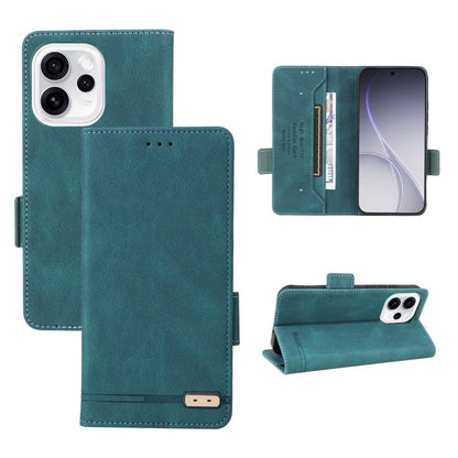 Magnetic Clasp Leather Phone Case, For OPPO Reno16 F 5G / Reno16 FS 5G, For OPPO Reno16 / Reno16 Pro 5G Global, For OPPO Reno15 F 5G, For OPPO Reno15 Pro Max 5G Global