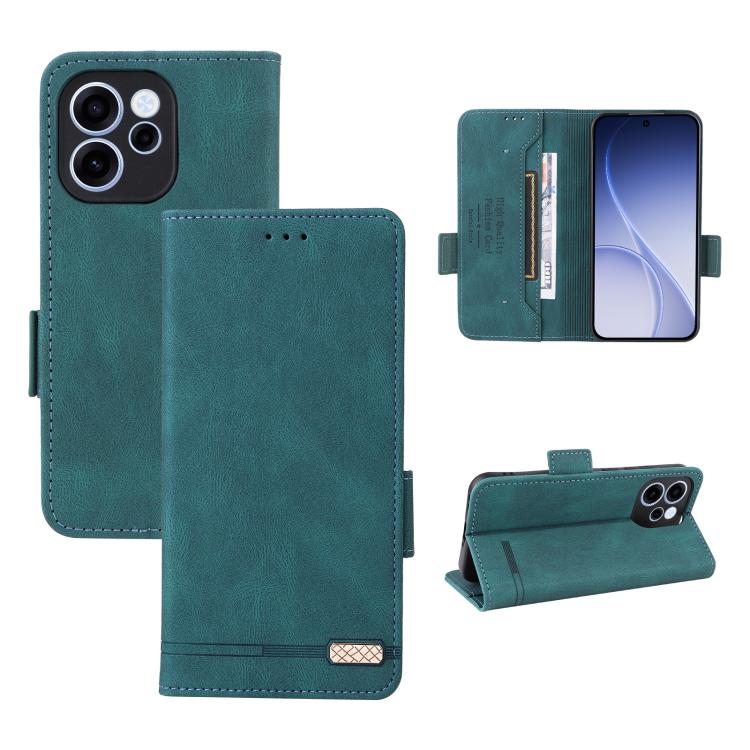 Magnetic Clasp Leather Phone Case, For OPPO Reno16 F 5G / Reno16 FS 5G, For OPPO Reno16 / Reno16 Pro 5G Global, For OPPO Reno15 F 5G, For OPPO Reno15 Pro Max 5G Global