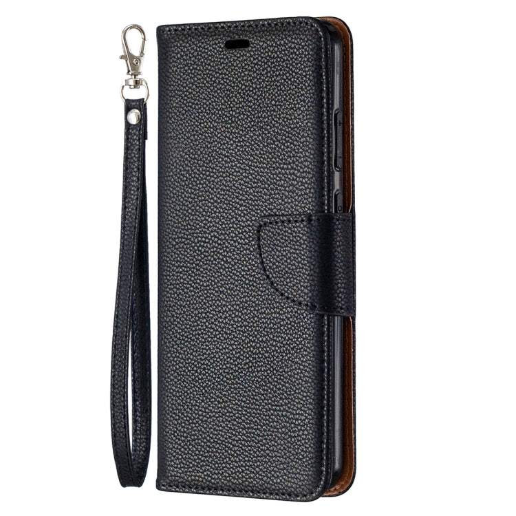 Litchi Texture Pure Color Horizontal Flip Leather Case with Holder & Card Slots & Wallet & Lanyard, For Nokia 5.3, For Xiaomi Redmi Note 9