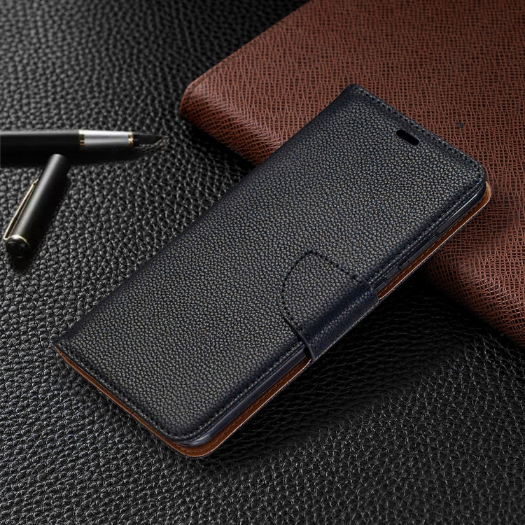 Litchi Texture Pure Color Horizontal Flip Leather Case with Holder & Card Slots & Wallet & Lanyard, For Nokia 5.3, For Xiaomi Redmi Note 9