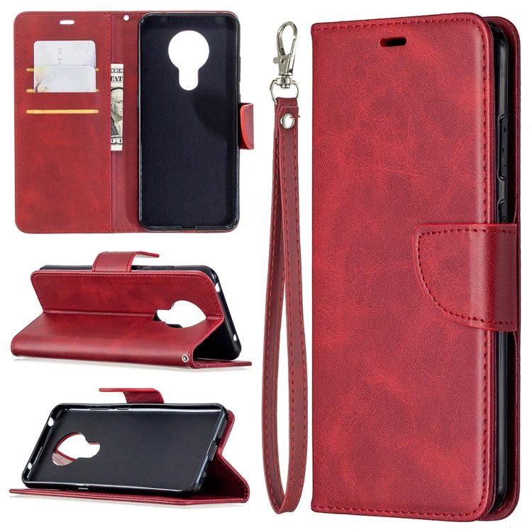 Retro Lambskin Texture Pure Color Horizontal Flip PU Leather Case with Holder & Card Slots & Wallet & Lanyard, For Xiaomi Redmi Note 9, For Nokia 5.3