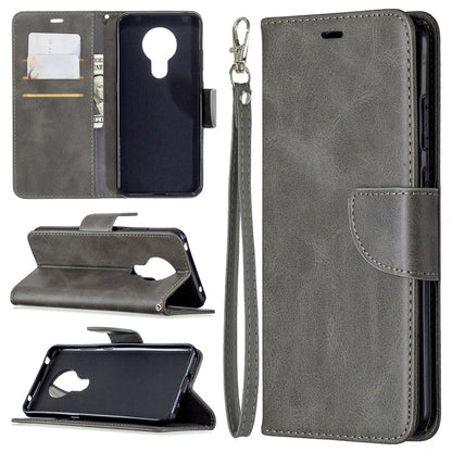 Retro Lambskin Texture Pure Color Horizontal Flip PU Leather Case with Holder & Card Slots & Wallet & Lanyard, For Xiaomi Redmi Note 9, For Nokia 5.3