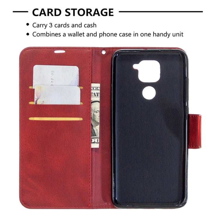 Retro Lambskin Texture Pure Color Horizontal Flip PU Leather Case with Holder & Card Slots & Wallet & Lanyard, For Xiaomi Redmi Note 9, For Nokia 5.3