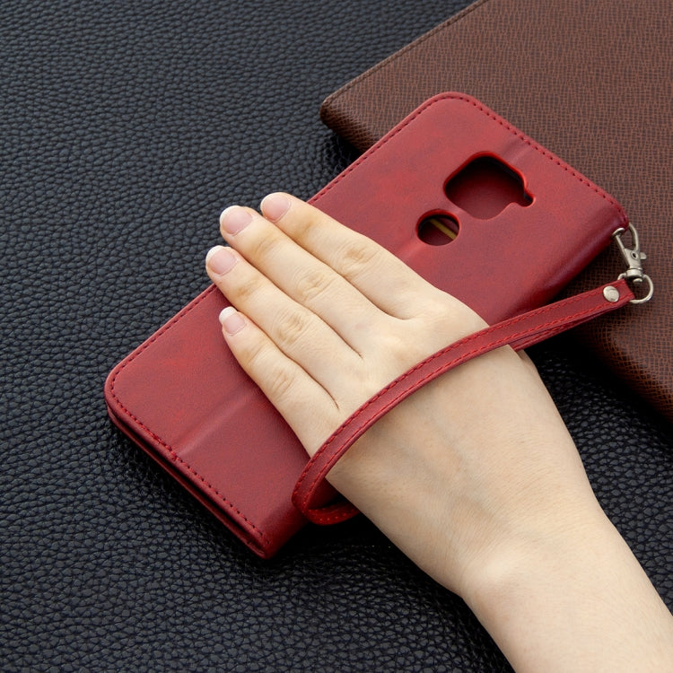 Retro Lambskin Texture Pure Color Horizontal Flip PU Leather Case with Holder & Card Slots & Wallet & Lanyard, For Xiaomi Redmi Note 9, For Nokia 5.3