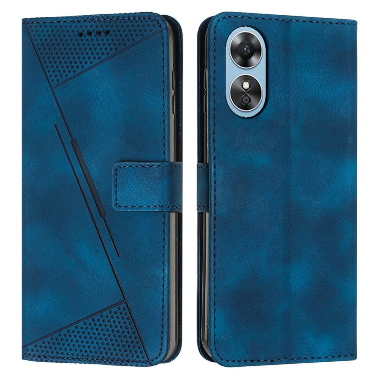 Dream Triangle Leather Phone Case with Lanyard, For OPPO A17 / A17k, For OPPO Reno7 A JP Version, For OPPO Reno8 Pro / Reno8 Pro+, For OPPO Reno8 5G