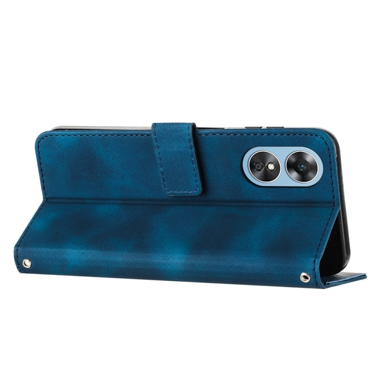 Dream Triangle Leather Phone Case with Lanyard, For OPPO A17 / A17k, For OPPO Reno7 A JP Version, For OPPO Reno8 Pro / Reno8 Pro+, For OPPO Reno8 5G