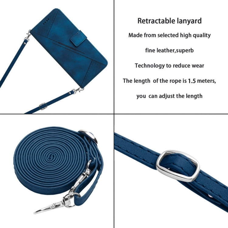 Dream Triangle Leather Phone Case with Lanyard, For OPPO A17 / A17k, For OPPO Reno7 A JP Version, For OPPO Reno8 Pro / Reno8 Pro+, For OPPO Reno8 5G