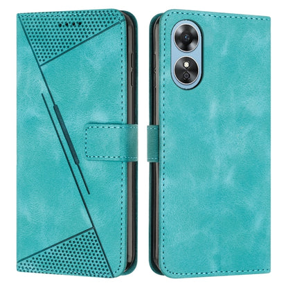 Dream Triangle Leather Phone Case with Lanyard, For OPPO A17 / A17k, For OPPO Reno7 A JP Version, For OPPO Reno8 Pro / Reno8 Pro+, For OPPO Reno8 5G