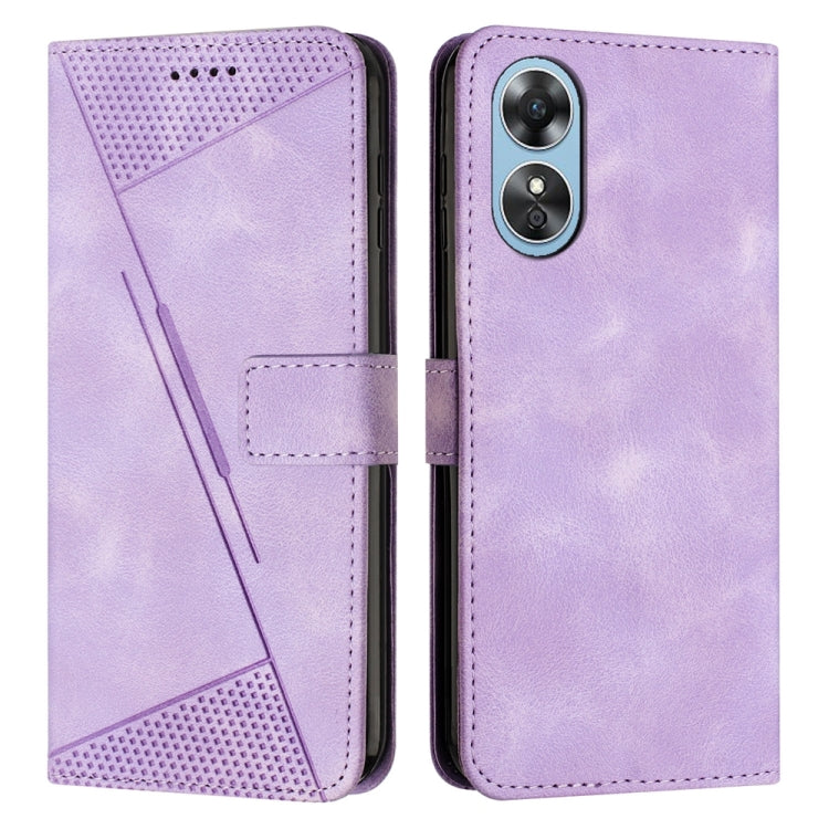 Dream Triangle Leather Phone Case with Lanyard, For OPPO A17 / A17k, For OPPO Reno7 A JP Version, For OPPO Reno8 Pro / Reno8 Pro+, For OPPO Reno8 5G