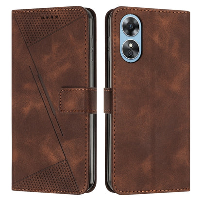 Dream Triangle Leather Phone Case with Lanyard, For OPPO A17 / A17k, For OPPO Reno7 A JP Version, For OPPO Reno8 Pro / Reno8 Pro+, For OPPO Reno8 5G