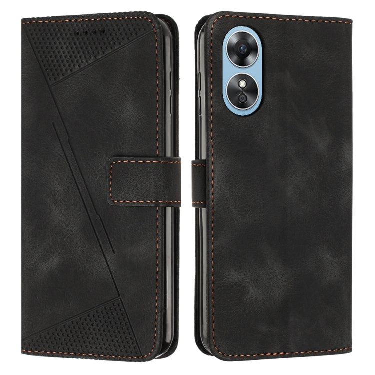 Dream Triangle Leather Phone Case with Lanyard, For OPPO A17 / A17k, For OPPO Reno7 A JP Version, For OPPO Reno8 Pro / Reno8 Pro+, For OPPO Reno8 5G