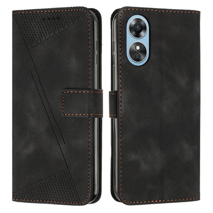Dream Triangle Leather Phone Case with Lanyard, For OPPO A17 / A17k, For OPPO Reno7 A JP Version, For OPPO Reno8 Pro / Reno8 Pro+, For OPPO Reno8 5G