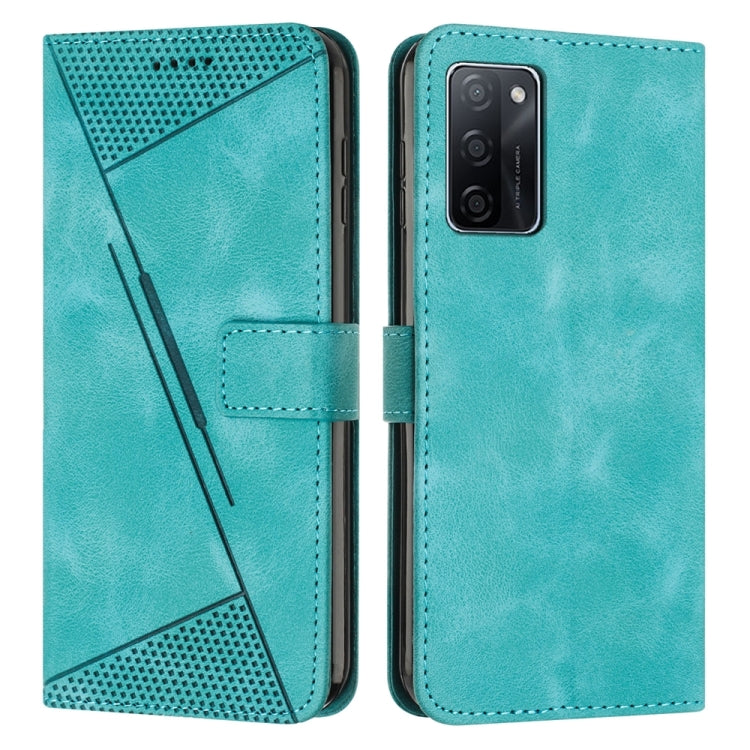 Dream Triangle Leather Phone Case with Lanyard, For OPPO A57 5G 2022, For OPPO A96 5G, For OPPO Reno7 5G, For OPPO A55s JP Version