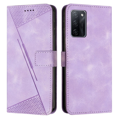 Dream Triangle Leather Phone Case with Lanyard, For OPPO A57 5G 2022, For OPPO A96 5G, For OPPO Reno7 5G, For OPPO A55s JP Version