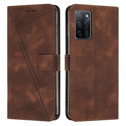 Dream Triangle Leather Phone Case with Lanyard, For OPPO A57 5G 2022, For OPPO A96 5G, For OPPO Reno7 5G, For OPPO A55s JP Version