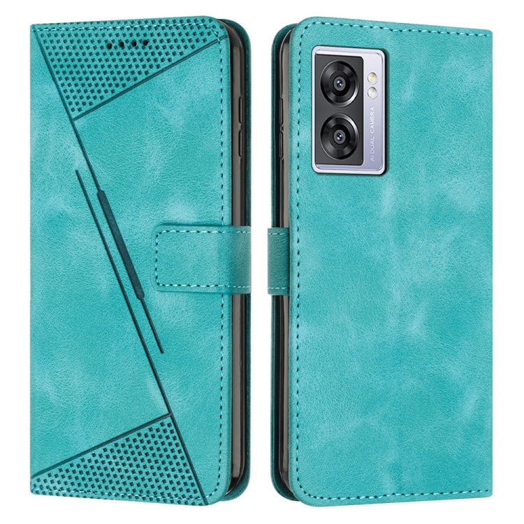 Dream Triangle Leather Phone Case with Lanyard, For OPPO A57 5G 2022, For OPPO A96 5G, For OPPO Reno7 5G, For OPPO A55s JP Version