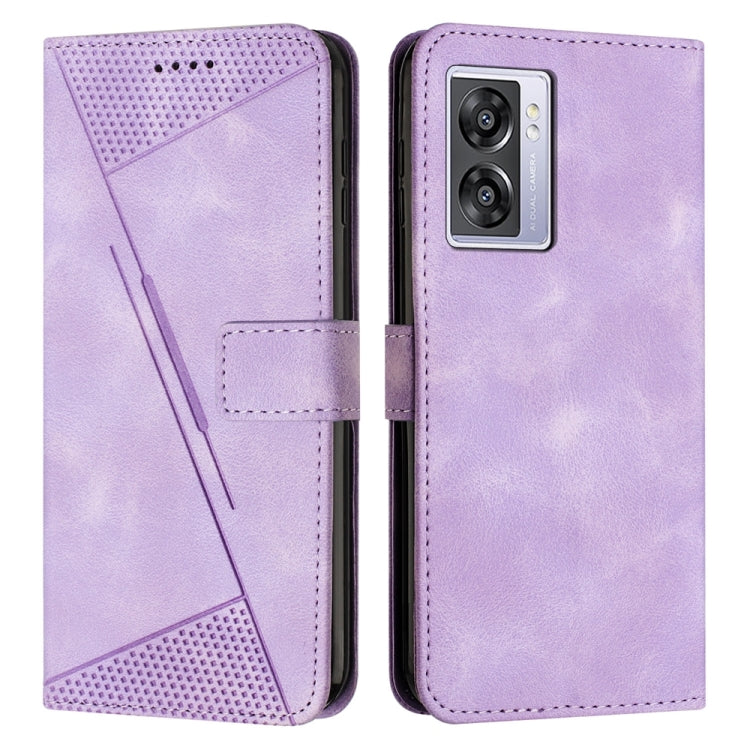 Dream Triangle Leather Phone Case with Lanyard, For OPPO A57 5G 2022, For OPPO A96 5G, For OPPO Reno7 5G, For OPPO A55s JP Version