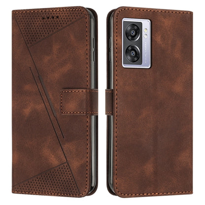 Dream Triangle Leather Phone Case with Lanyard, For OPPO A57 5G 2022, For OPPO A96 5G, For OPPO Reno7 5G, For OPPO A55s JP Version