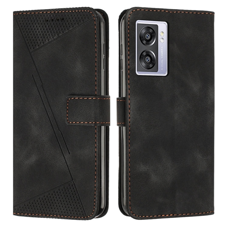 Dream Triangle Leather Phone Case with Lanyard, For OPPO A57 5G 2022, For OPPO A96 5G, For OPPO Reno7 5G, For OPPO A55s JP Version