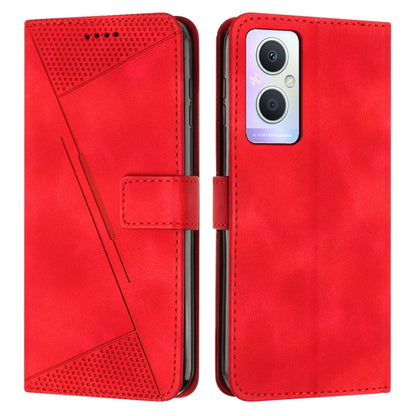Dream Triangle Leather Phone Case with Lanyard, For OPPO A57 5G 2022, For OPPO A96 5G, For OPPO Reno7 5G, For OPPO A55s JP Version