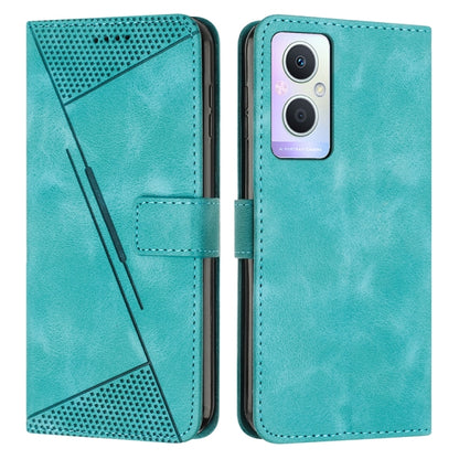 Dream Triangle Leather Phone Case with Lanyard, For OPPO A57 5G 2022, For OPPO A96 5G, For OPPO Reno7 5G, For OPPO A55s JP Version