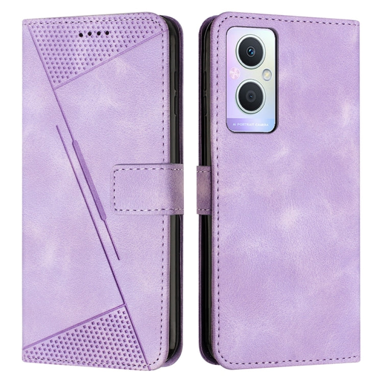 Dream Triangle Leather Phone Case with Lanyard, For OPPO A57 5G 2022, For OPPO A96 5G, For OPPO Reno7 5G, For OPPO A55s JP Version