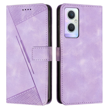 Dream Triangle Leather Phone Case with Lanyard, For OPPO A57 5G 2022, For OPPO A96 5G, For OPPO Reno7 5G, For OPPO A55s JP Version