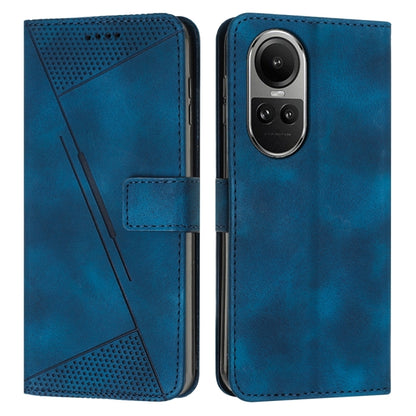 Dream Triangle Leather Phone Case with Lanyard, For OPPO Reno11 F, For OPPO A38, For OPPO A58 4G, For OPPO Reno10 5G / Reno10 Pro 5G Global