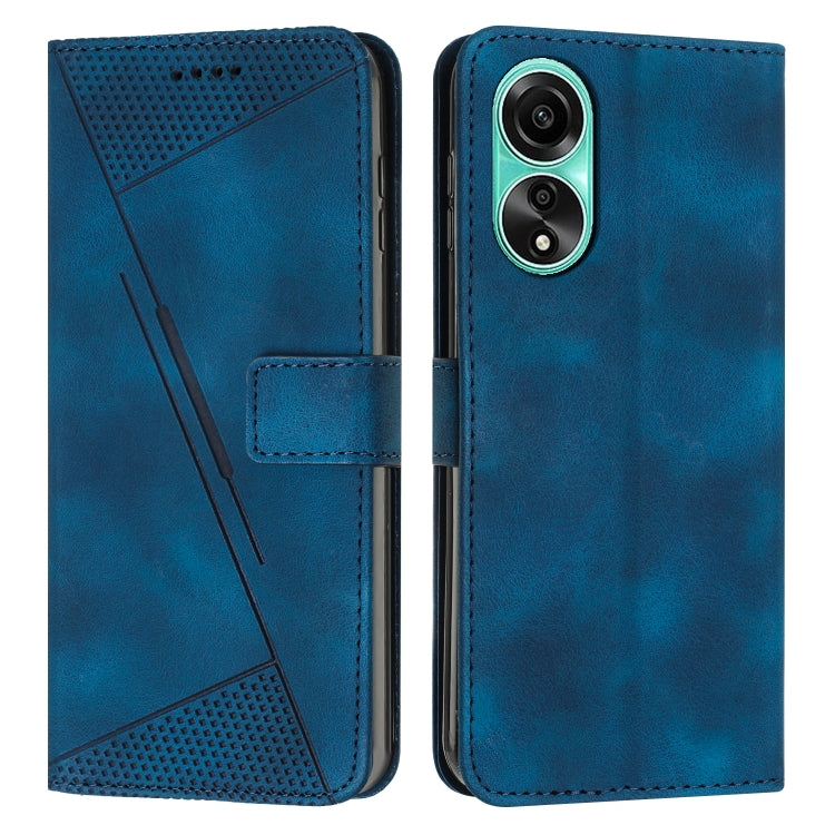 Dream Triangle Leather Phone Case with Lanyard, For OPPO Reno11 F, For OPPO A38, For OPPO A58 4G, For OPPO Reno10 5G / Reno10 Pro 5G Global