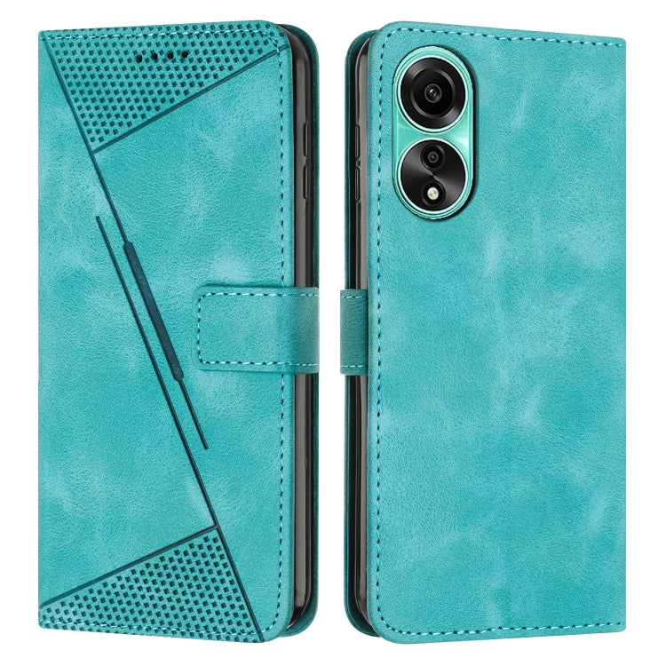 Dream Triangle Leather Phone Case with Lanyard, For OPPO Reno11 F, For OPPO A38, For OPPO A58 4G, For OPPO Reno10 5G / Reno10 Pro 5G Global