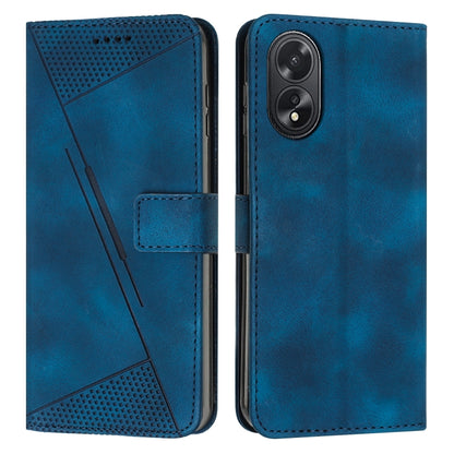 Dream Triangle Leather Phone Case with Lanyard, For OPPO Reno11 F, For OPPO A38, For OPPO A58 4G, For OPPO Reno10 5G / Reno10 Pro 5G Global