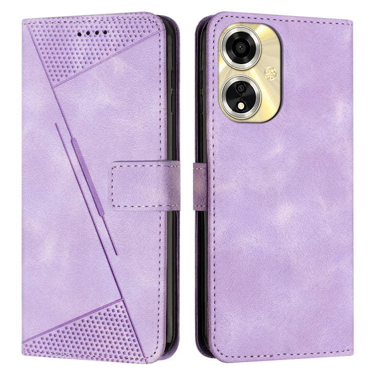 Dream Triangle Leather Phone Case with Lanyard, For OPPO Reno11 F, For OPPO A38, For OPPO A58 4G, For OPPO Reno10 5G / Reno10 Pro 5G Global