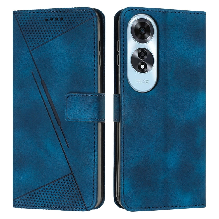 Dream Triangle Leather Phone Case with Lanyard, For OPPO Reno12 5G Global, For OPPO A60 4G, For OPPO A3 Pro China, For OPPO A3 Pro Global