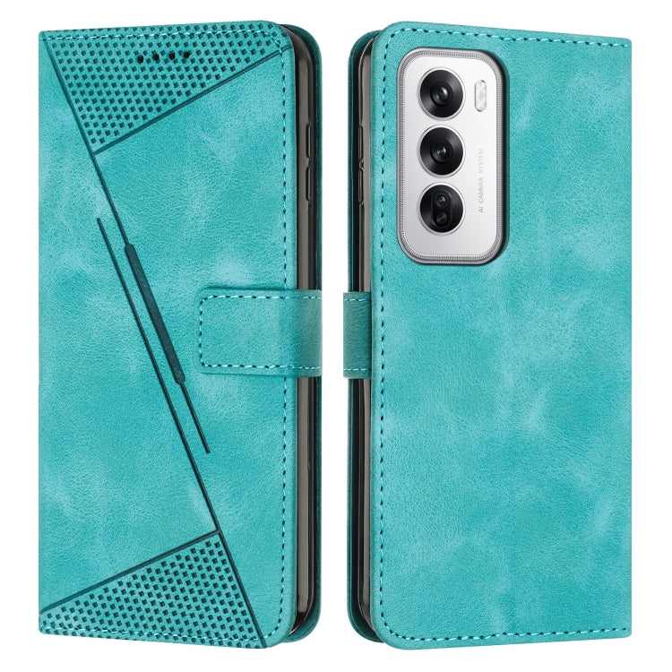 Dream Triangle Leather Phone Case with Lanyard, For OPPO Reno12 5G Global, For OPPO A60 4G, For OPPO A3 Pro China, For OPPO A3 Pro Global