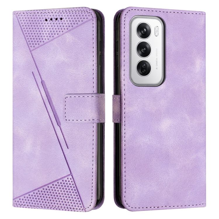 Dream Triangle Leather Phone Case with Lanyard, For OPPO Reno12 5G Global, For OPPO A60 4G, For OPPO A3 Pro China, For OPPO A3 Pro Global