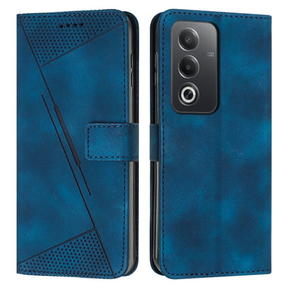 Dream Triangle Leather Phone Case with Lanyard, For OPPO Reno12 5G Global, For OPPO A60 4G, For OPPO A3 Pro China, For OPPO A3 Pro Global