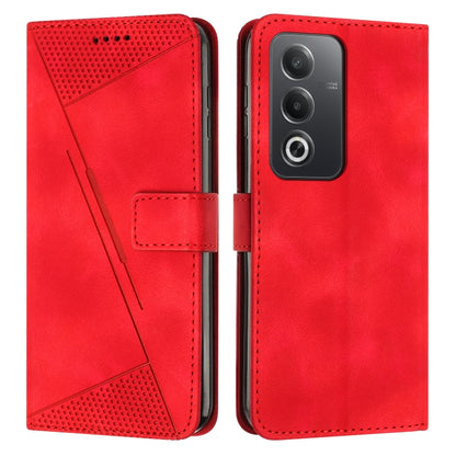 Dream Triangle Leather Phone Case with Lanyard, For OPPO Reno12 5G Global, For OPPO A60 4G, For OPPO A3 Pro China, For OPPO A3 Pro Global
