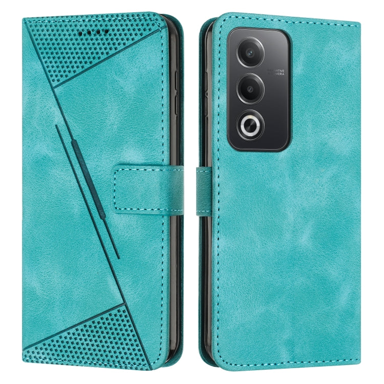 Dream Triangle Leather Phone Case with Lanyard, For OPPO Reno12 5G Global, For OPPO A60 4G, For OPPO A3 Pro China, For OPPO A3 Pro Global