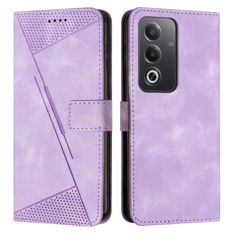 Dream Triangle Leather Phone Case with Lanyard, For OPPO Reno12 5G Global, For OPPO A60 4G, For OPPO A3 Pro China, For OPPO A3 Pro Global