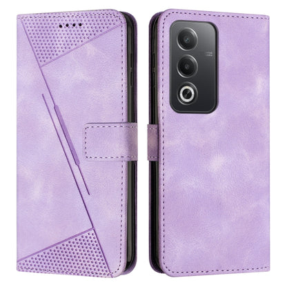 Dream Triangle Leather Phone Case with Lanyard, For OPPO Reno12 5G Global, For OPPO A60 4G, For OPPO A3 Pro China, For OPPO A3 Pro Global