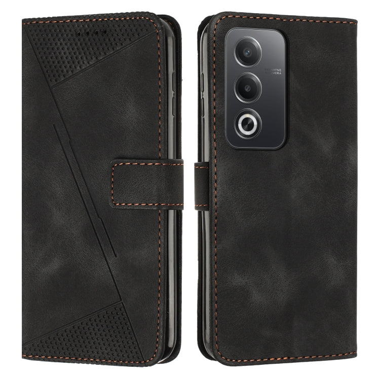 Dream Triangle Leather Phone Case with Lanyard, For OPPO Reno12 5G Global, For OPPO A60 4G, For OPPO A3 Pro China, For OPPO A3 Pro Global
