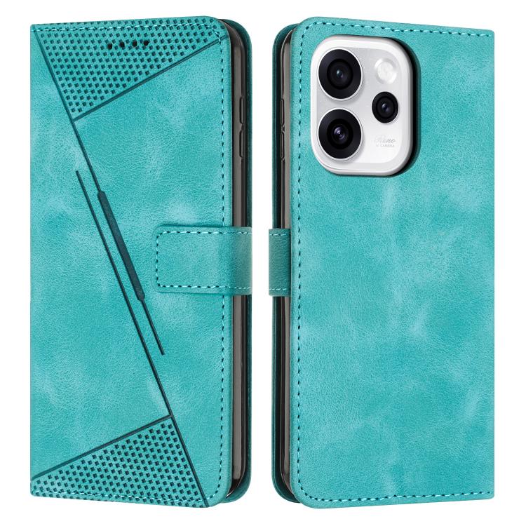 Dream Triangle Leather Phone Case with Lanyard, For OPPO Reno16 F / Reno16 FS 5G, For OPPO Reno16 / Reno16 Pro 5G Global, For OPPO Reno15 F 5G Global, For OPPO Reno15 Pro Max 5G Global